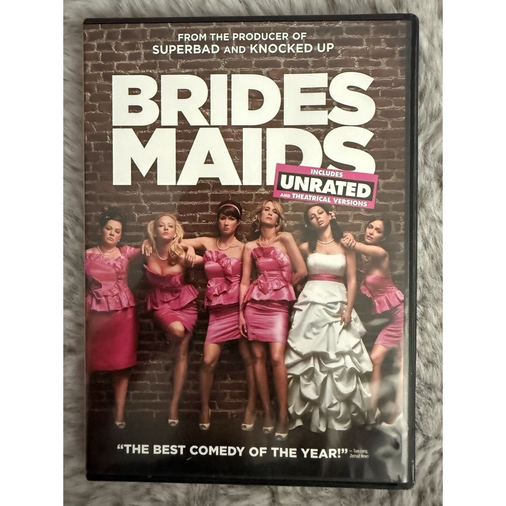 Bridesmaids DVD 2011 Unrated & Theatrical Versions Comedy Melissa McCarthy